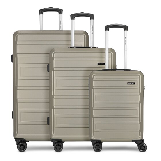 Worldpack New York 2.0 4 kółka Zestaw walizek 3-części