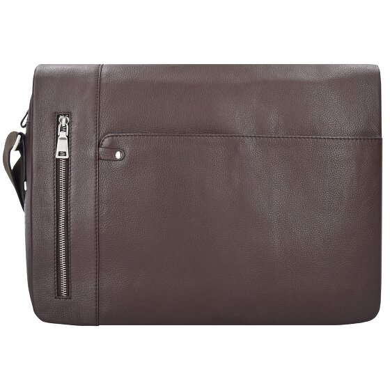 Esquire Sydney Messenger Leather 40 cm przegroda na laptopa