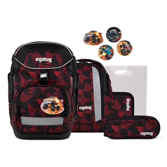 Ergobag Zestaw tornistrów 6 szt. z zestawem rzepów
