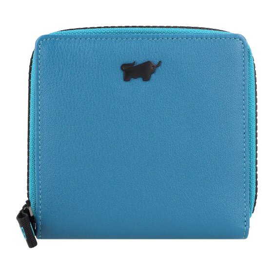 Braun Büffel Capri Portfel Ochrona RFID Skórzany 11 cm