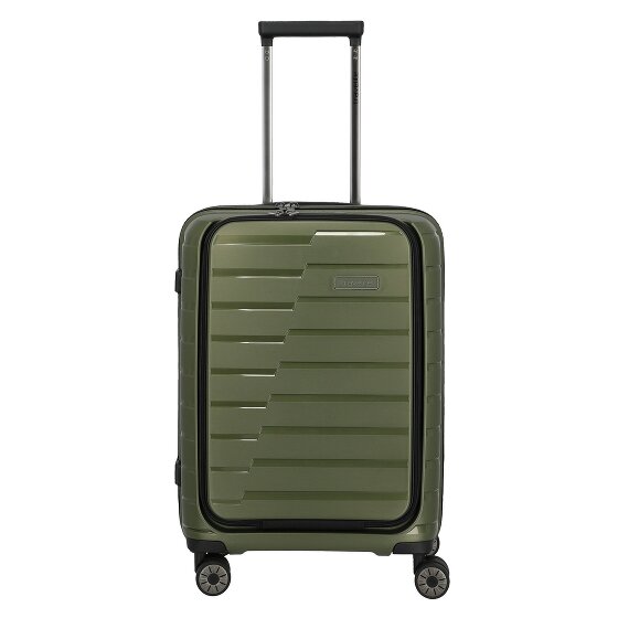 Travelite Air Base 4 kółka Walizka kabinowa 55 cm Komora na laptopa