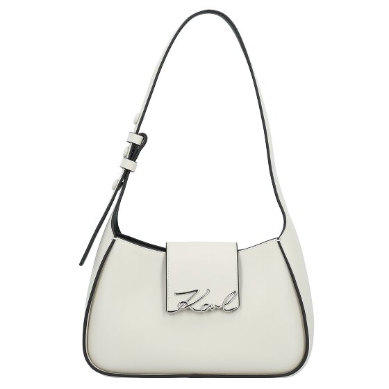 Karl Lagerfeld Signature Torba na ramię Skórzany 24 cm