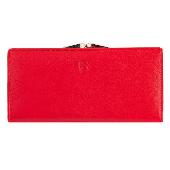 DuDu Portfel Ochrona RFID Skórzany 19.5 cm