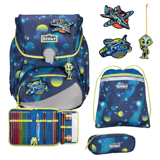 Scout Alpha zestaw tornistrów szkolnych 4szt.