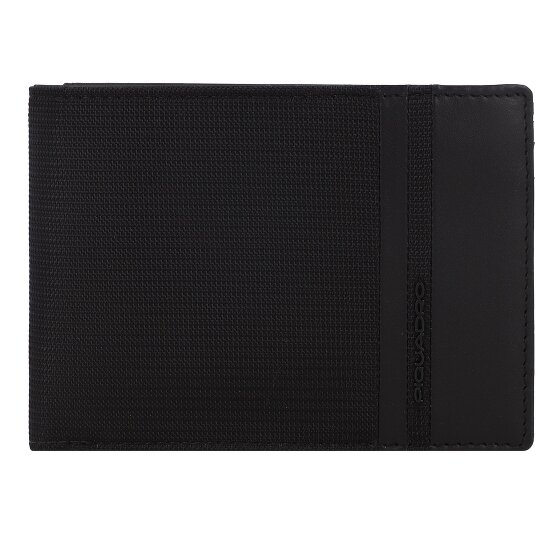 Piquadro Woody Portfel Ochrona RFID Skórzany 13 cm