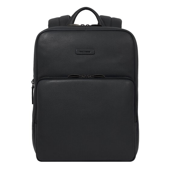 Piquadro Modus Plecak Skóra 37 cm Komora na laptopa