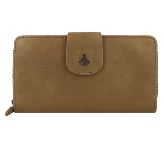 Harbour 2nd Anchor Love Felina Portfel Ochrona RFID Skórzany 19 cm