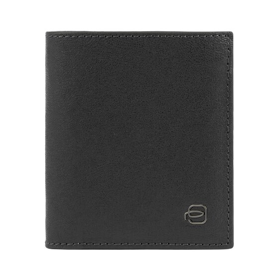 Piquadro Black Square Portfel Ochrona RFID Skórzany 8.5 cm