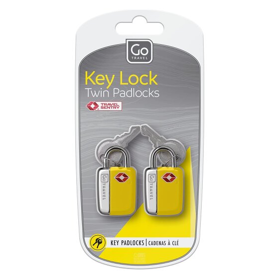 Go Travel Akcesoria bagażowe Zamki bagażowe TSA zestaw 2 szt.