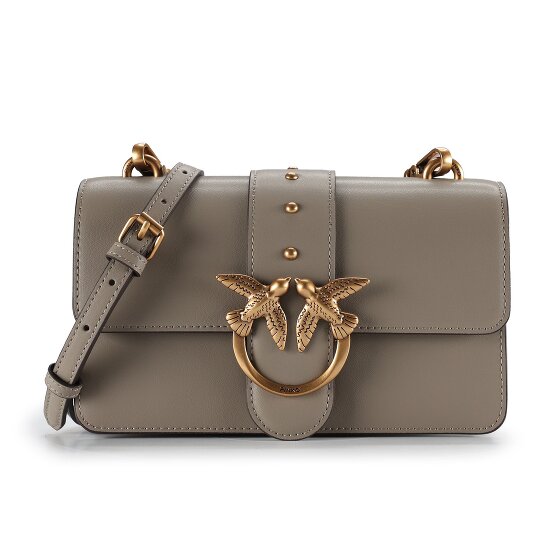 PINKO Love One Torba na ramię Skórzany 21 cm