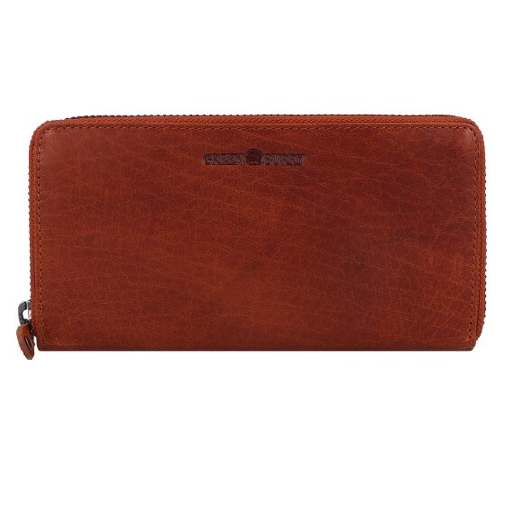 Greenburry House of Norway Portfel Ochrona RFID Skóra 19 cm