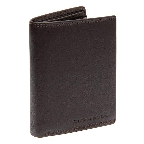 The Chesterfield Brand Leroy Portfel Ochrona RFID Skórzany 9 cm