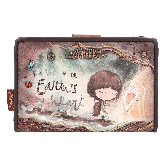 Anekke Core Portfel Ochrona RFID 14 cm