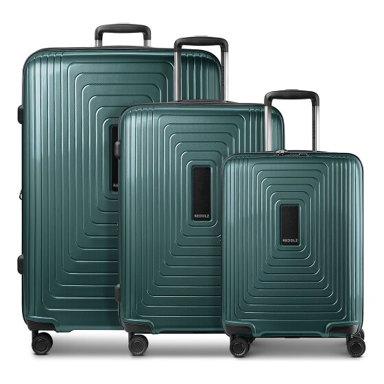 Redolz Essentials 14 4 kółka Zestaw walizek 3-części z funkcją poszerzenia