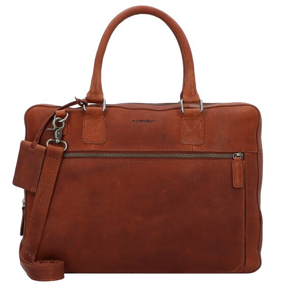 Burkely Antique Avery Briefcase Leather 38 cm Komora na laptopa