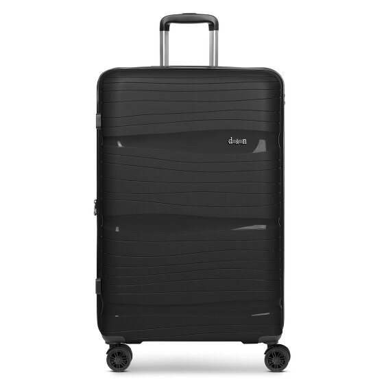 d&n Travel Line 4300-Plus 4 kółka Walizka L 76 cm z plisą rozprężną
