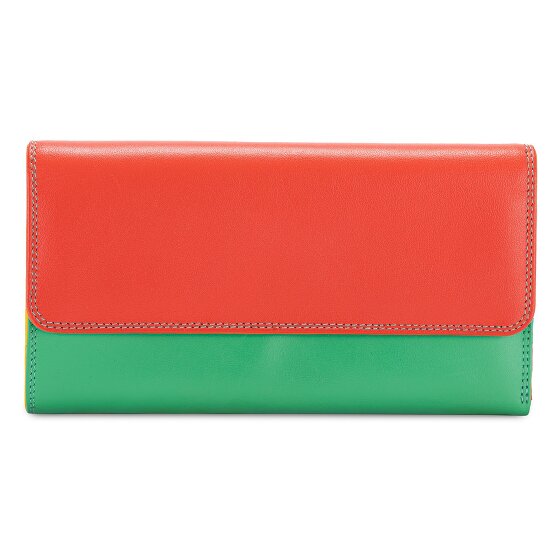 Mywalit Tri-fold Zip Wallet Leather Wallet 17 cm