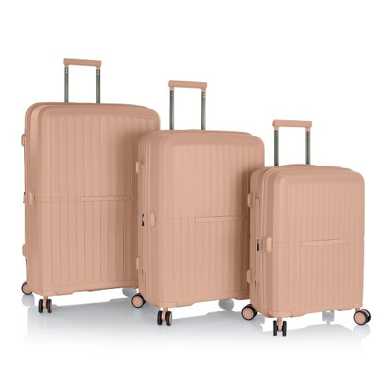 Heys AirLite 4 kółka Zestaw walizek 3-części z plisą rozprężną