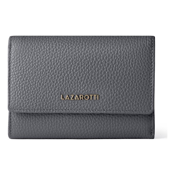 Lazarotti Portfel Bologna Leather XL z kieszenią zapinaną na zamek dookoła, Skóra, 14 cm