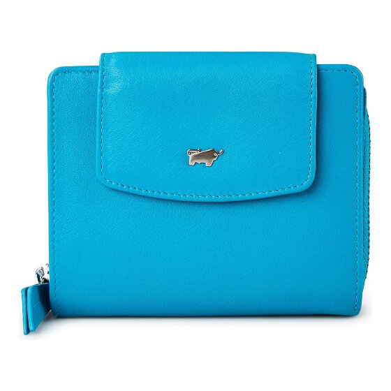 Braun Büffel Joy Portfel Ochrona RFID Skórzany 12 cm