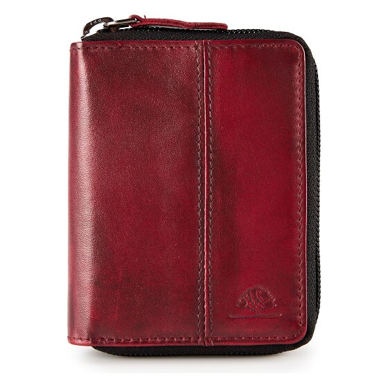 Greenburry Destressed Portfel Ochrona RFID Skórzany 10.5 cm