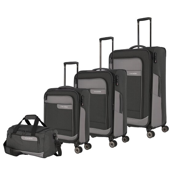 Travelite VIIA Zestaw bagażowy na 4 kółkach 4szt.