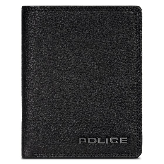Police Portfel RFID skórzany 9,5 cm rozkładany