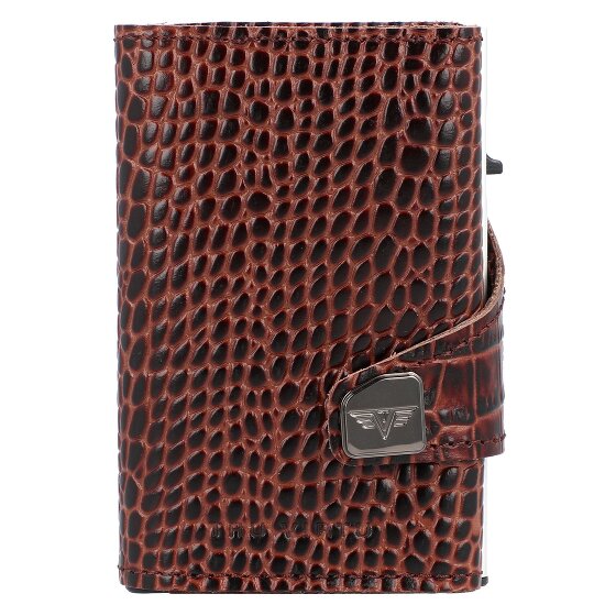 Tru Virtu Etui na karty kredytowe Click & Slide RFID Leather 6,5 cm