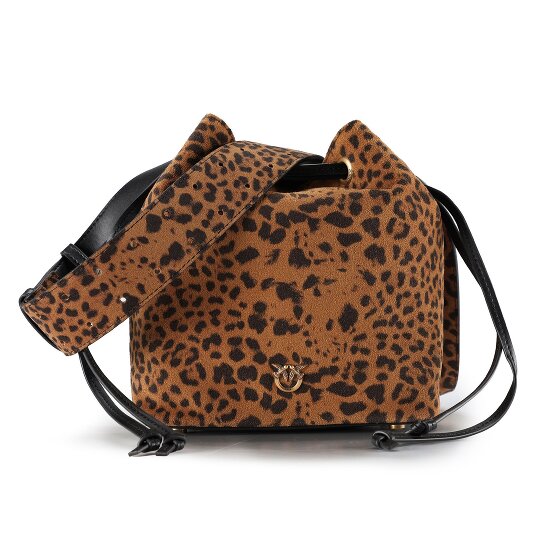 PINKO Secchiello Torba Skórzany 20 cm
