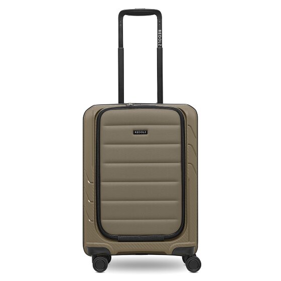 Redolz Essentials 17 4-kołowy wózek kabinowy 55 cm z miękką kieszenią na laptopa