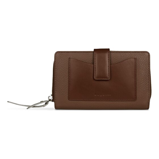 bugatti Viola Portfel Ochrona RFID Skórzany 16 cm