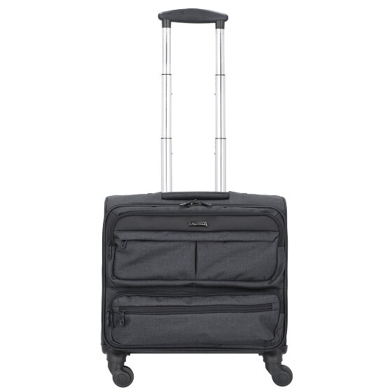 Lightpak Ronney 4-Wheel Business Trolley 45 cm przegroda na laptopa