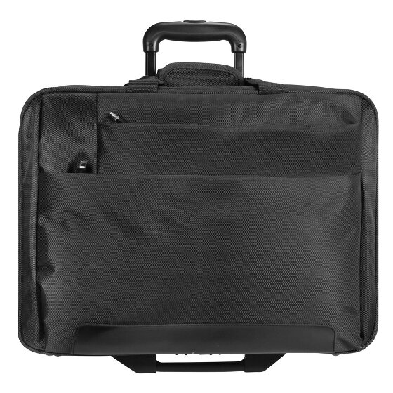 Dermata 2 kółka Walizka biznesowa 37 cm Komora na laptopa