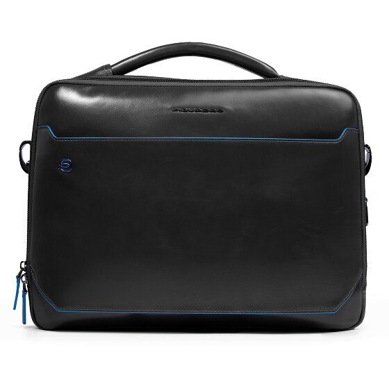 Piquadro Blue Square Teczka Skórzany 39 cm Komora na laptopa