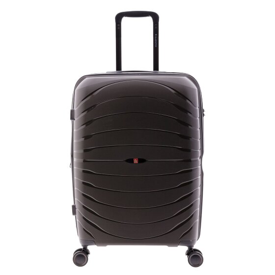 Gladiator 3400 4 kółka Walizka M 67 cm z plisą rozprężną