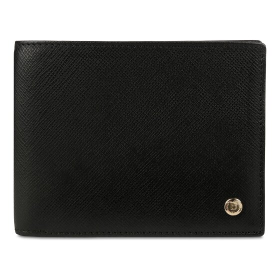 bugatti Roccia Portfel Ochrona RFID Skórzany 11 cm