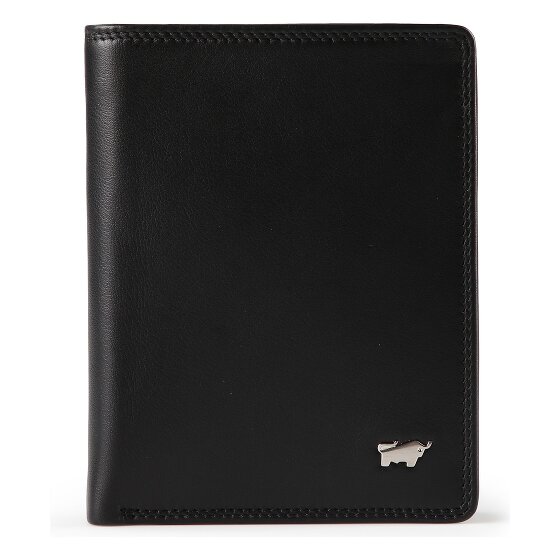 Braun Büffel Golf 3.0 Portfel Ochrona RFID Skórzany 10 cm
