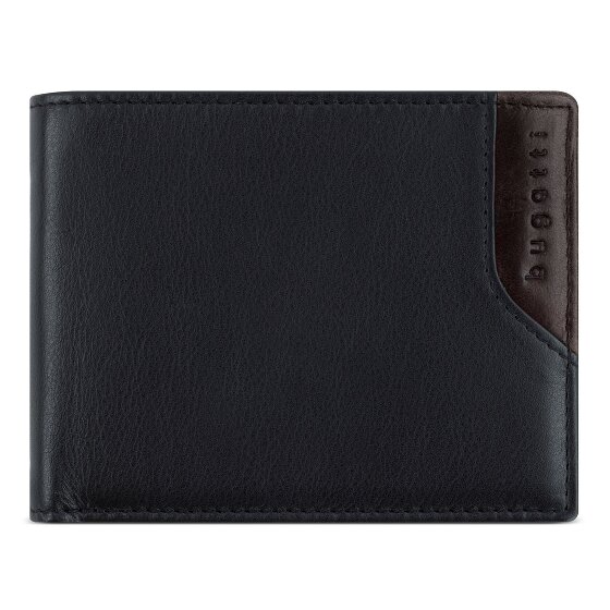 bugatti Corso DeLuxe Portfel Ochrona RFID Skórzany 11.5 cm