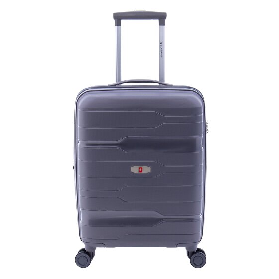 Gladiator 3800 4 kółka Walizka kabinowy 55 cm z plisą rozprężną