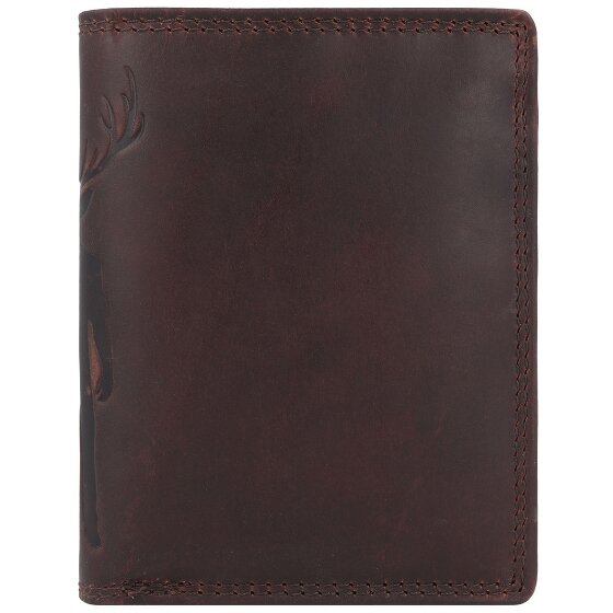 Jack Kinsky Monterey Portfel Ochrona RFID Skórzany 9.5 cm