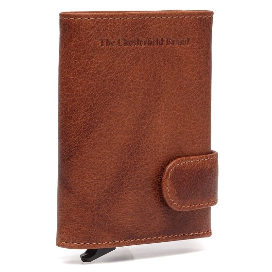 The Chesterfield Brand Antique Buff Etui na karty kredytowe Ochrona RFID Skórzany 7 cm