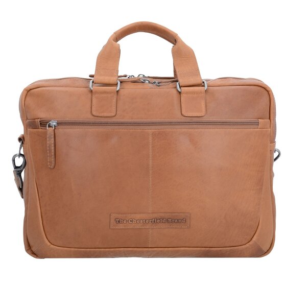 The Chesterfield Brand Wax Pull Up Teczka Skórzany 40 cm Komora na laptopa
