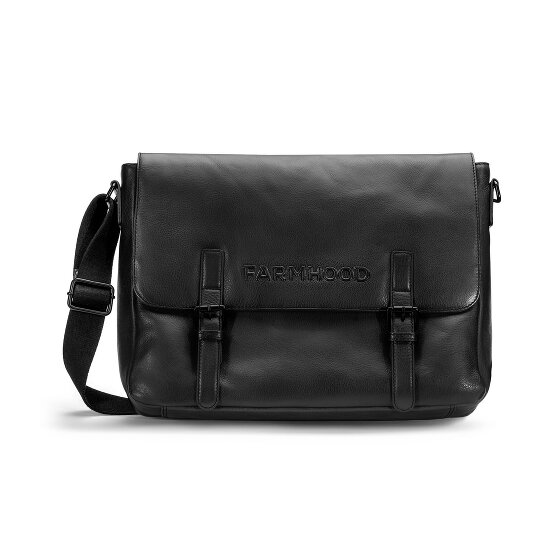 Farmhood Memphis Briefcase Messenger Skórzany 38 cm Komora na laptopa