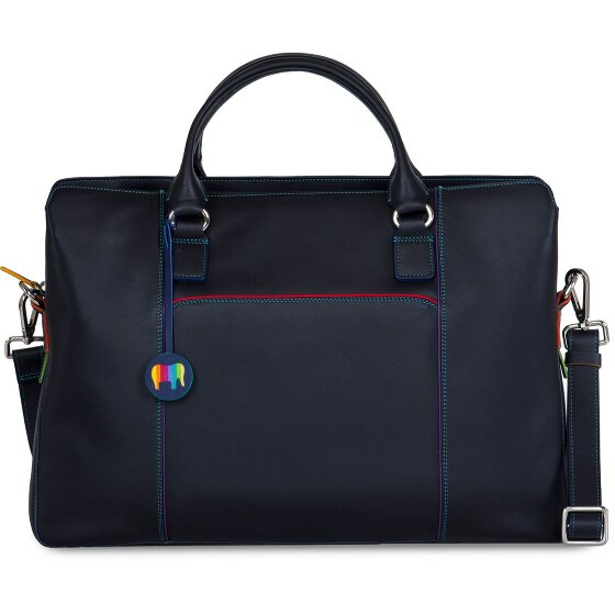 Mywalit Teczka skórzana 40 cm przegroda na laptopa