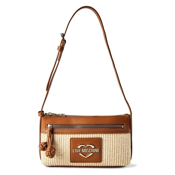 Love Moschino Straw Chic Torba na ramię 25 cm