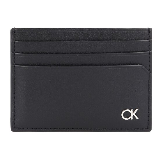 Calvin Klein Metal CK Etui na karty kredytowe Skórzany 10 cm