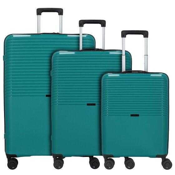 d&n Travel Line 4000 Zestaw walizek na 4 kółkach 3szt.