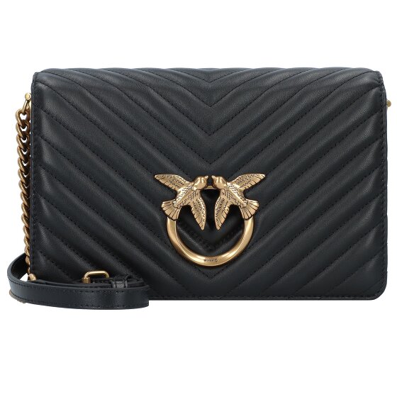 PINKO Love Click Torba na ramię Skórzany 25 cm
