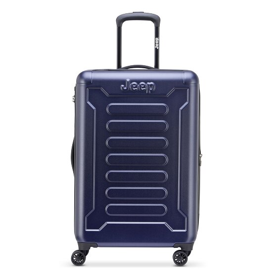 Jeep JH004C 4 kółka Walizka 68 cm z plisą rozprężną