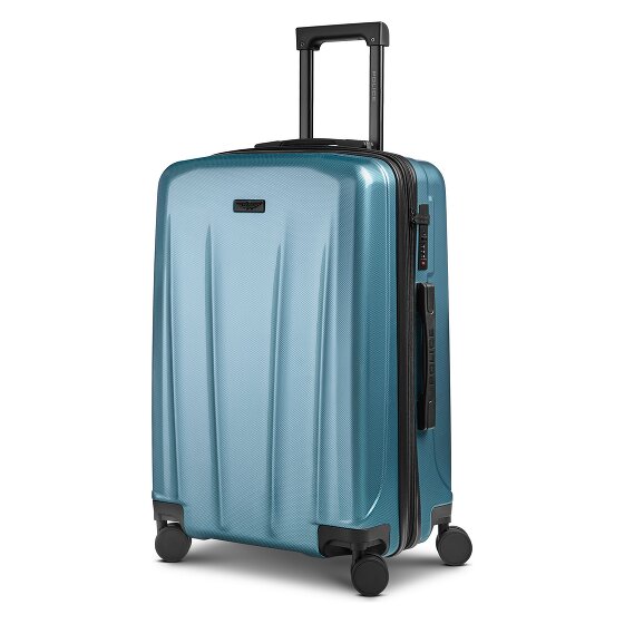 Police New York 4 kółka Walizka M 62 cm z funkcją poszerzenia